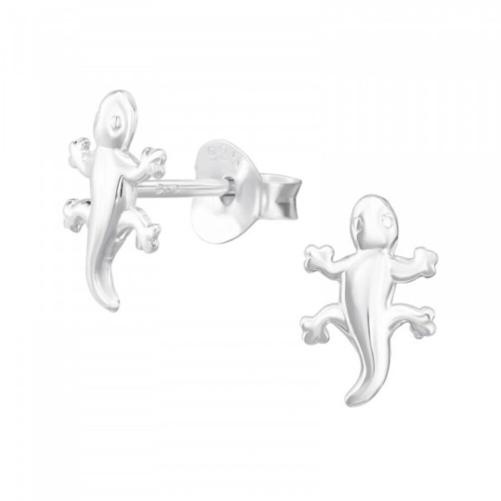 Sterling Silver Lizard Ear Studs​